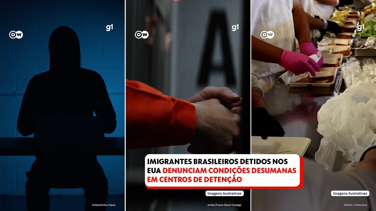 Brasileiros detidos nos Estados Unidos denunciam fome, maus-tratos e precariedade